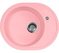 Мойка для кухни AquaGranitEx M-18l розовая