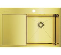 Мойка для кухни Omoikiri Akisame 78-LG-R светлое золото