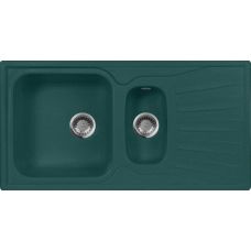 Мойка для кухни AquaGranitEx M-09к зеленая