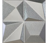 Керамическая плитка DUNE Multishapes Silver 25x25