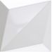 Origami White Gloss 25x25