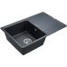 Мойка для кухни Paulmark Flugen PM217850-BLM черный металлик