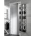 Smart Cabinets Шкаф 50x75x13,5 см подвесной с одной дверцей и полками зеркальный хром