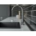 Комплект  Мойка для кухни Granula GR-4451 черный + Смеситель STWORKI by Damixa Stworki HSTW07000 для кухонной мойки, никель
