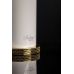 Смеситель Boheme Stick 121-WG.2 для раковины, white touch gold
