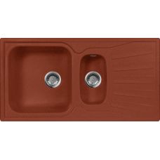 Мойка для кухни AquaGranitEx M-09к красный марс
