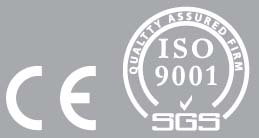 Продукция производится в соответствии с международным стандартом ISO-9001-2001 системы менеджмента качества. Соответствует европейскому стандарту качества